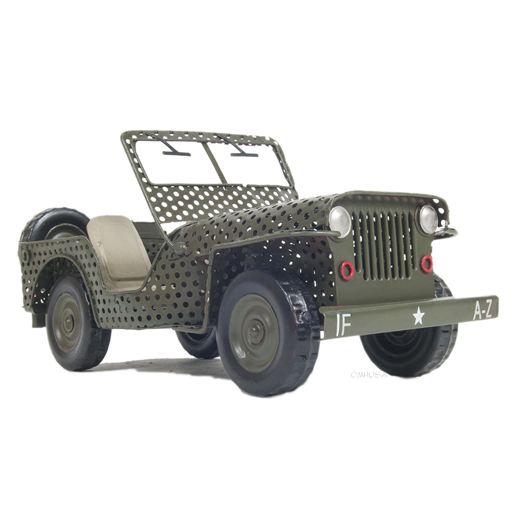 1945 Willys CJ-2A Overland Open Frame Jeep Model
