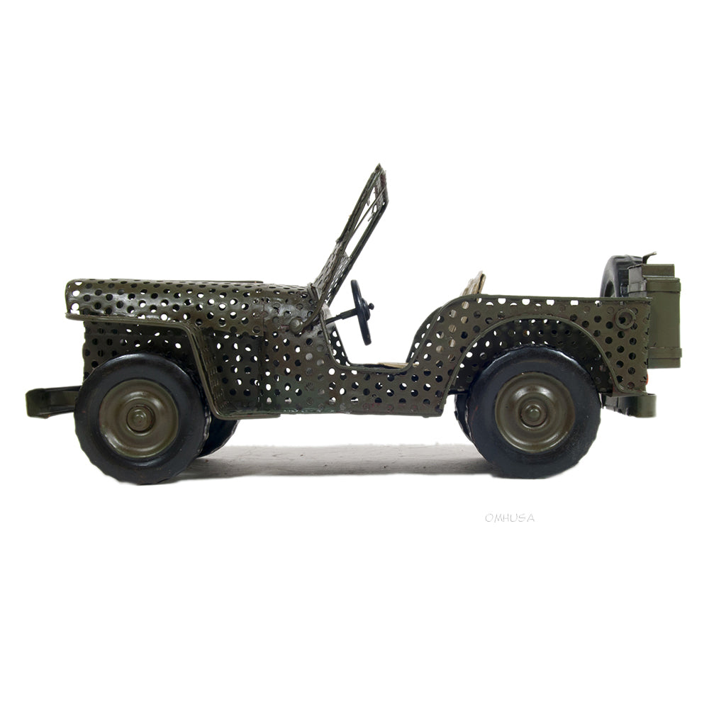 1945 Willys CJ-2A Overland Open Frame Jeep Model