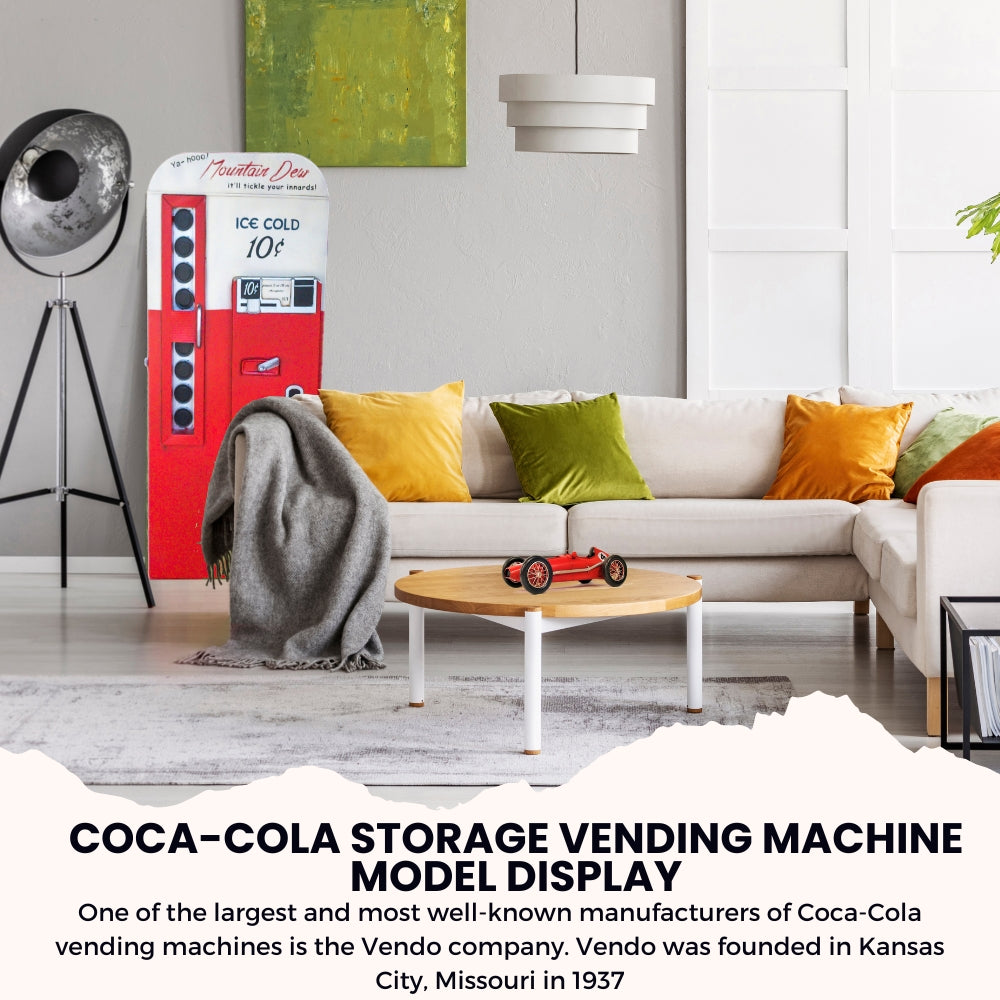 Coca-Cola Storage Vending Machine Model Display
