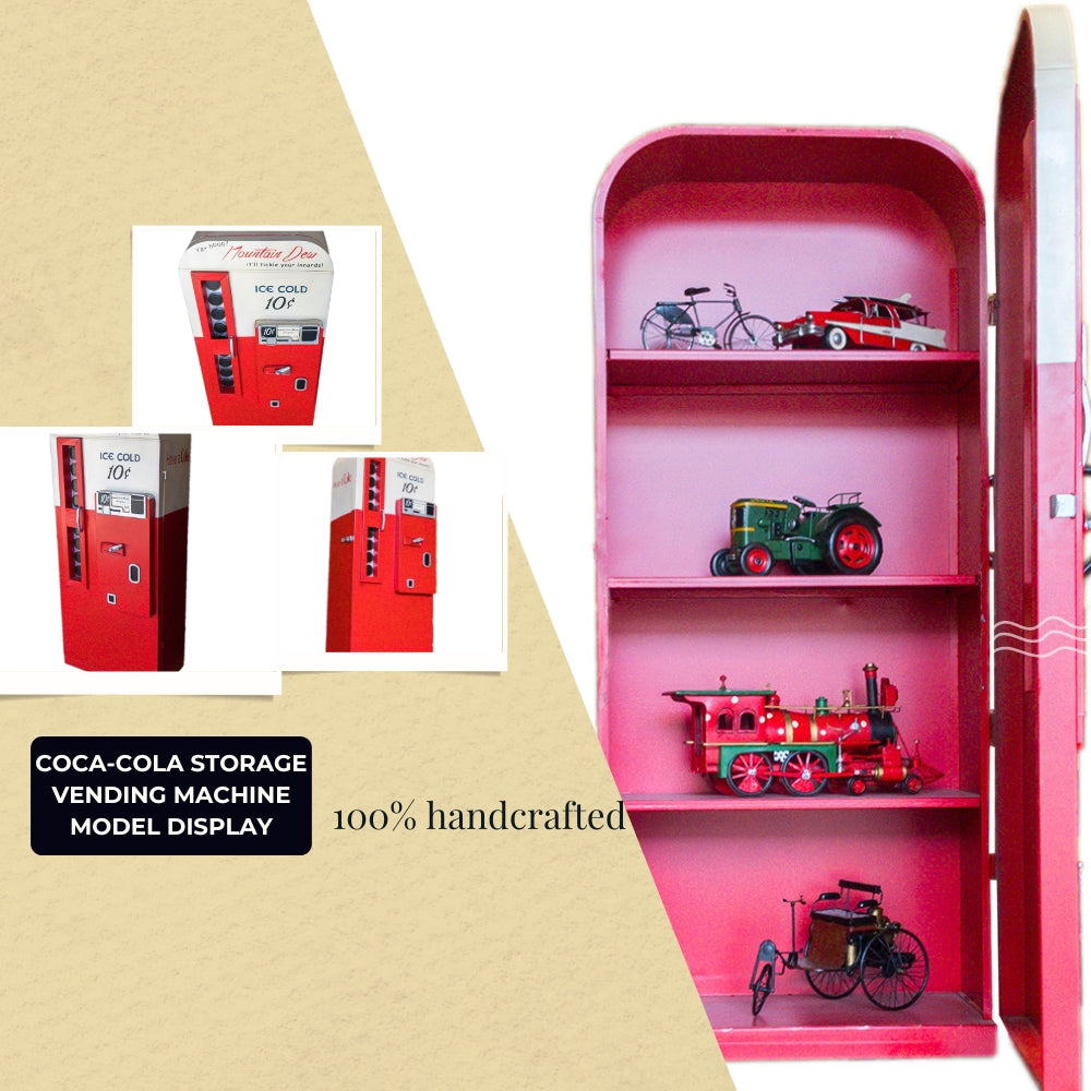 Coca-Cola Storage Vending Machine Model Display
