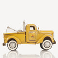 1926 Pennzoil Tow Truck Yellow Metal Handmade