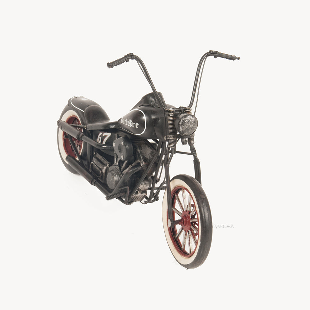 Hardcore 67 Chopper Motorcycle Metal Handmade