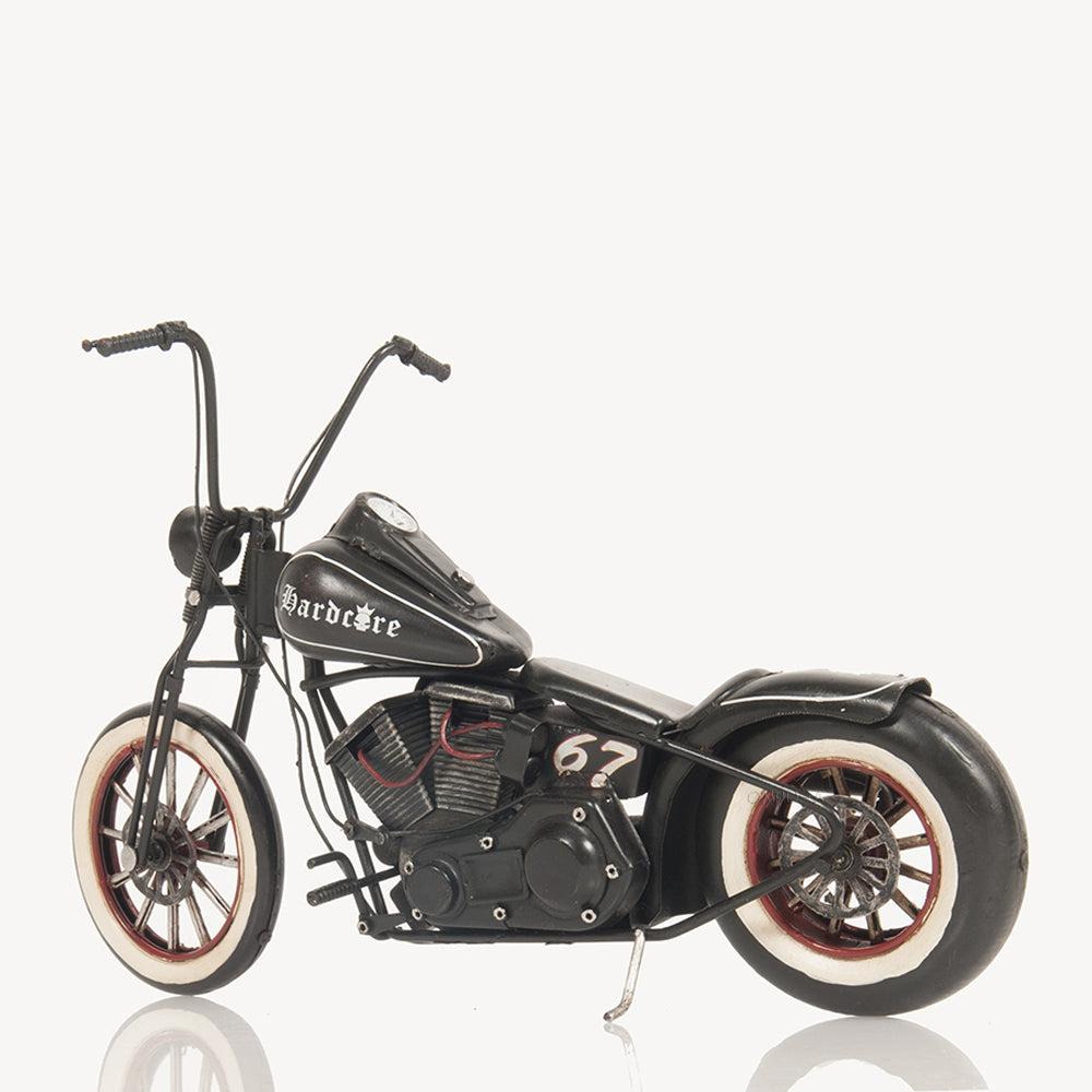 Hardcore 67 Chopper Motorcycle Metal Handmade