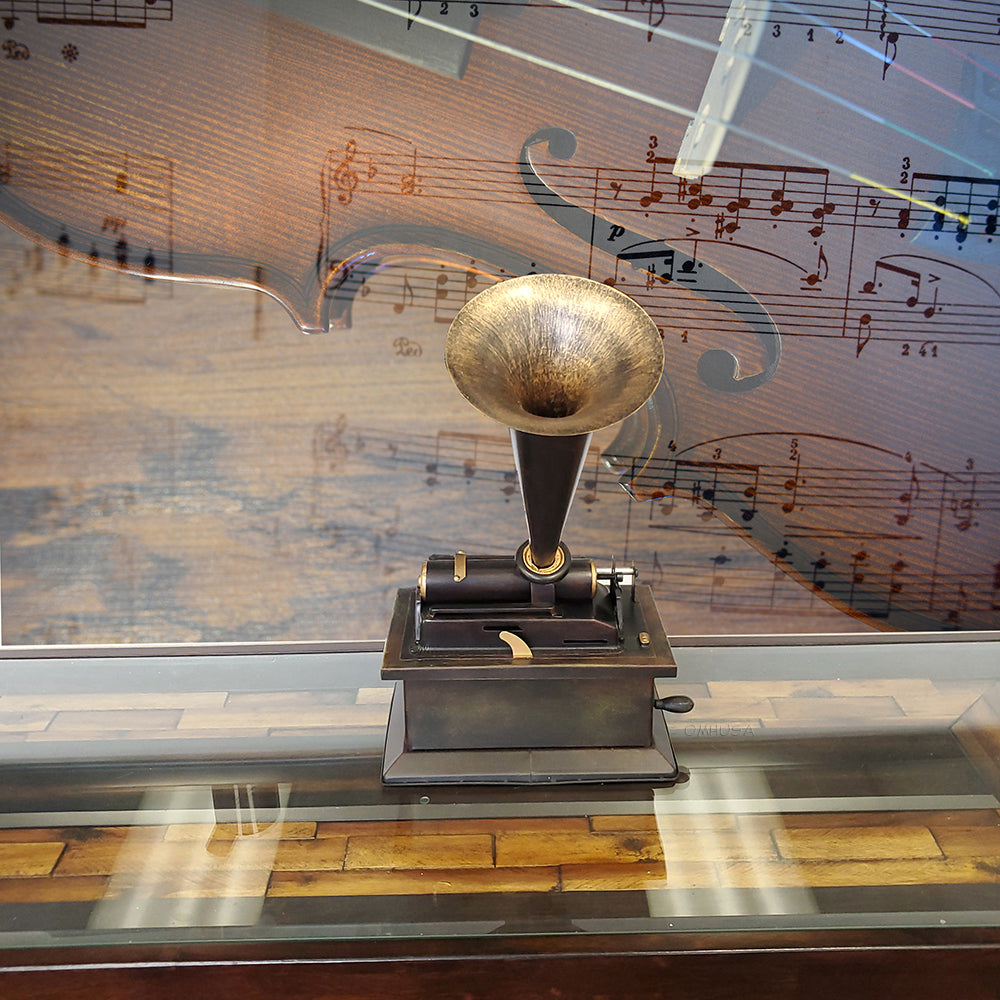 1901 Edison Standard Model A New Style Phonograph Display-Only