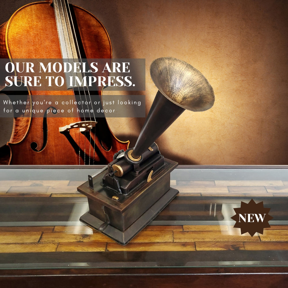 1901 Edison Standard Model A New Style Phonograph Display-Only
