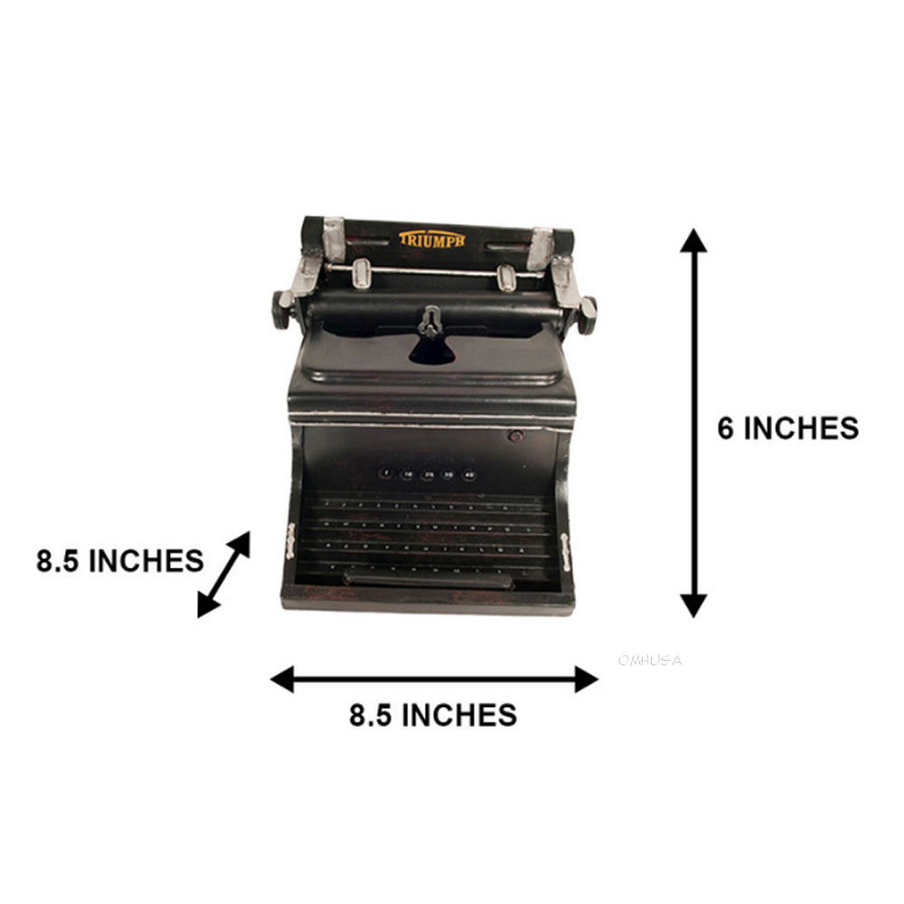 1945 Triumph German Typewriter Handmade Display-Only