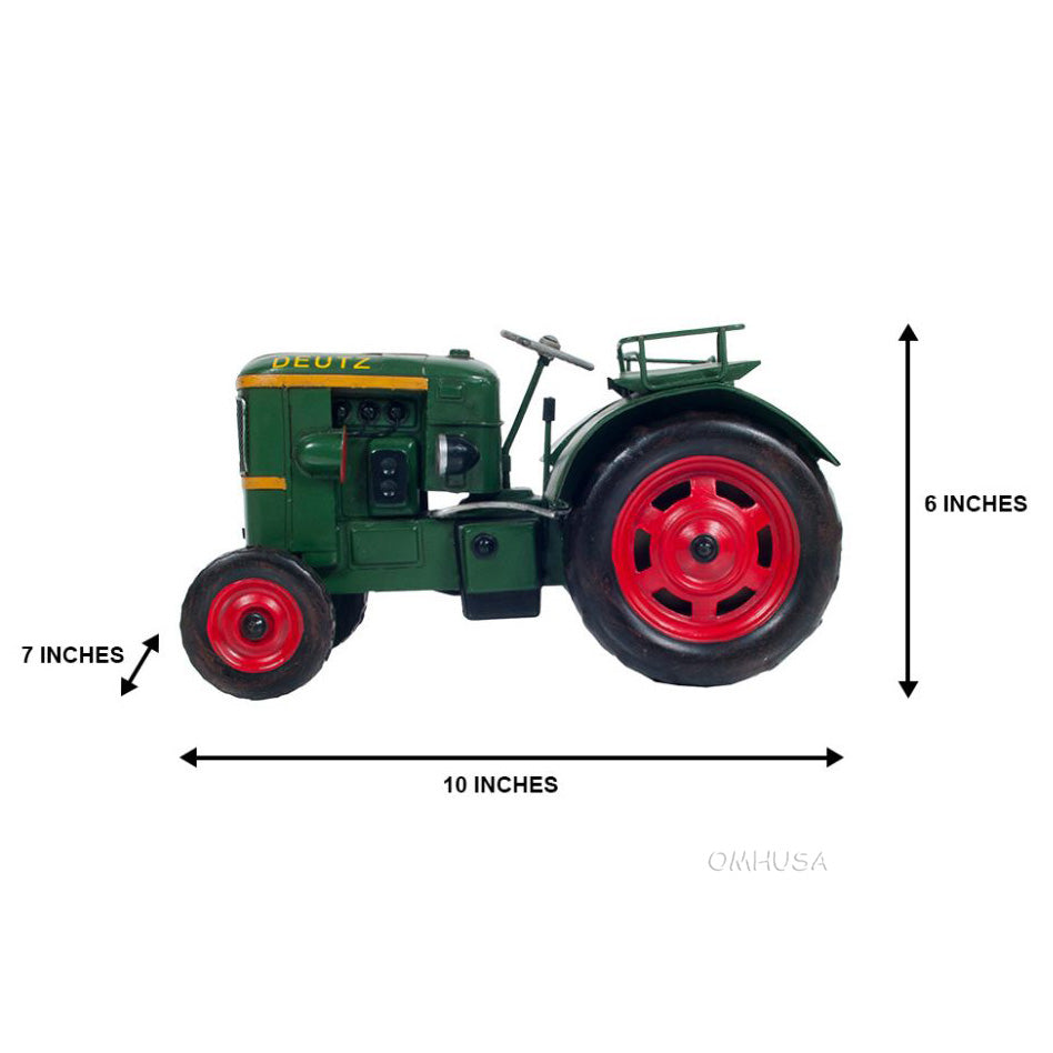 Deutz F4L 514 Model Tractor Metal Handmade