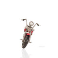 Red Harley-Davidson Motorcycle Metal Handmade