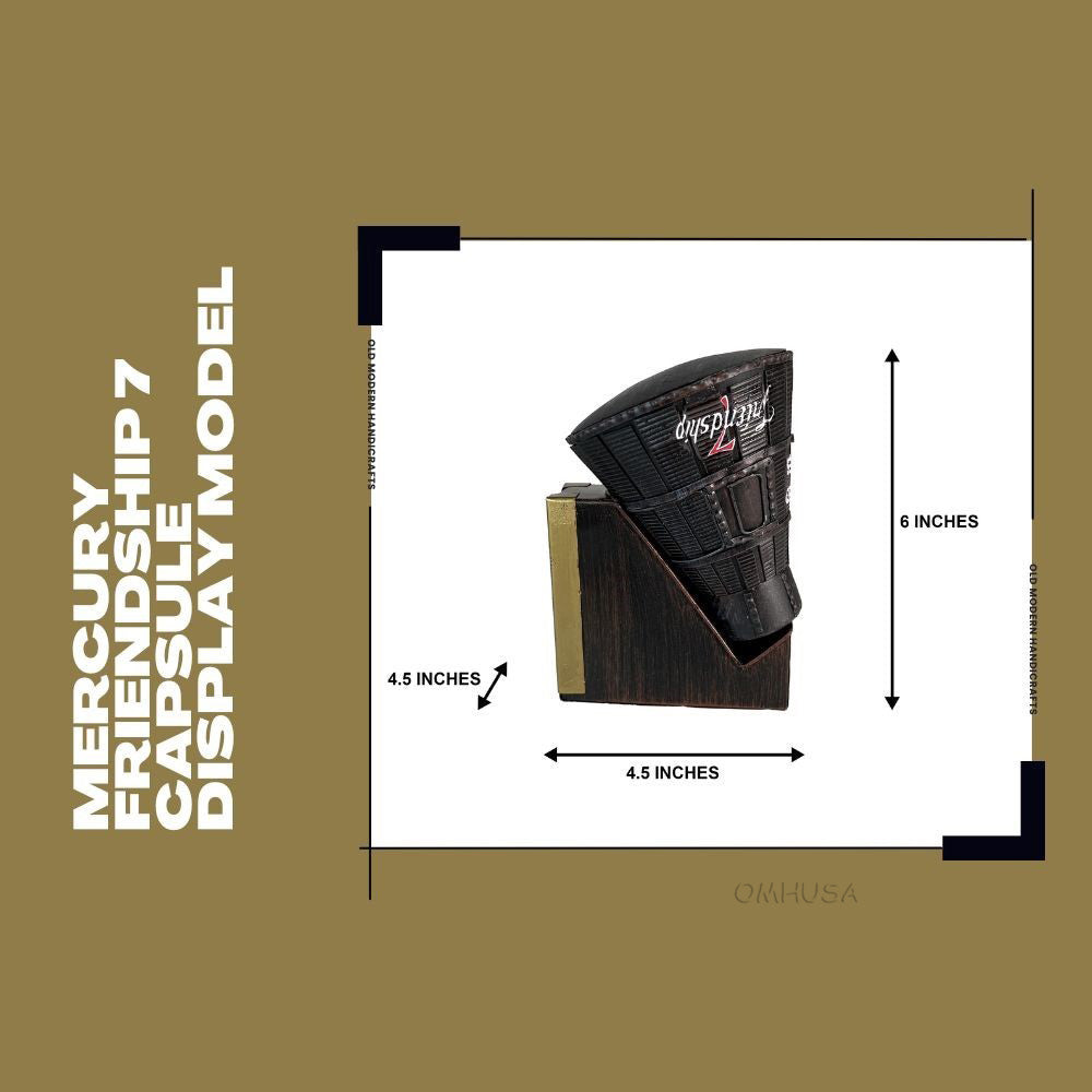 Mercury Friendship 7 Capsule Display Model