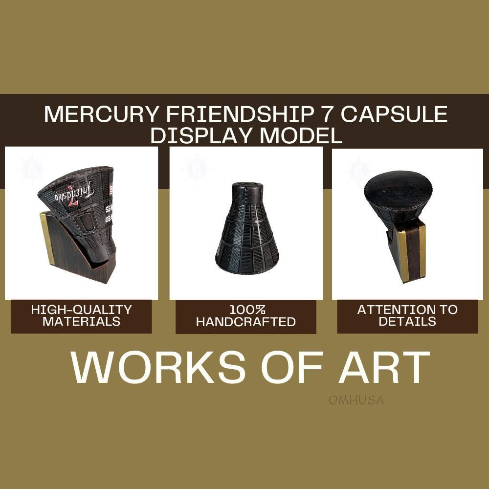 Mercury Friendship 7 Capsule Display Model