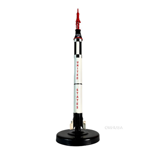 Mercury-Redstone rocket, handmade metal display model