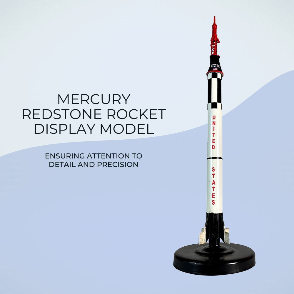 Mercury Redstone Rocket Display Model