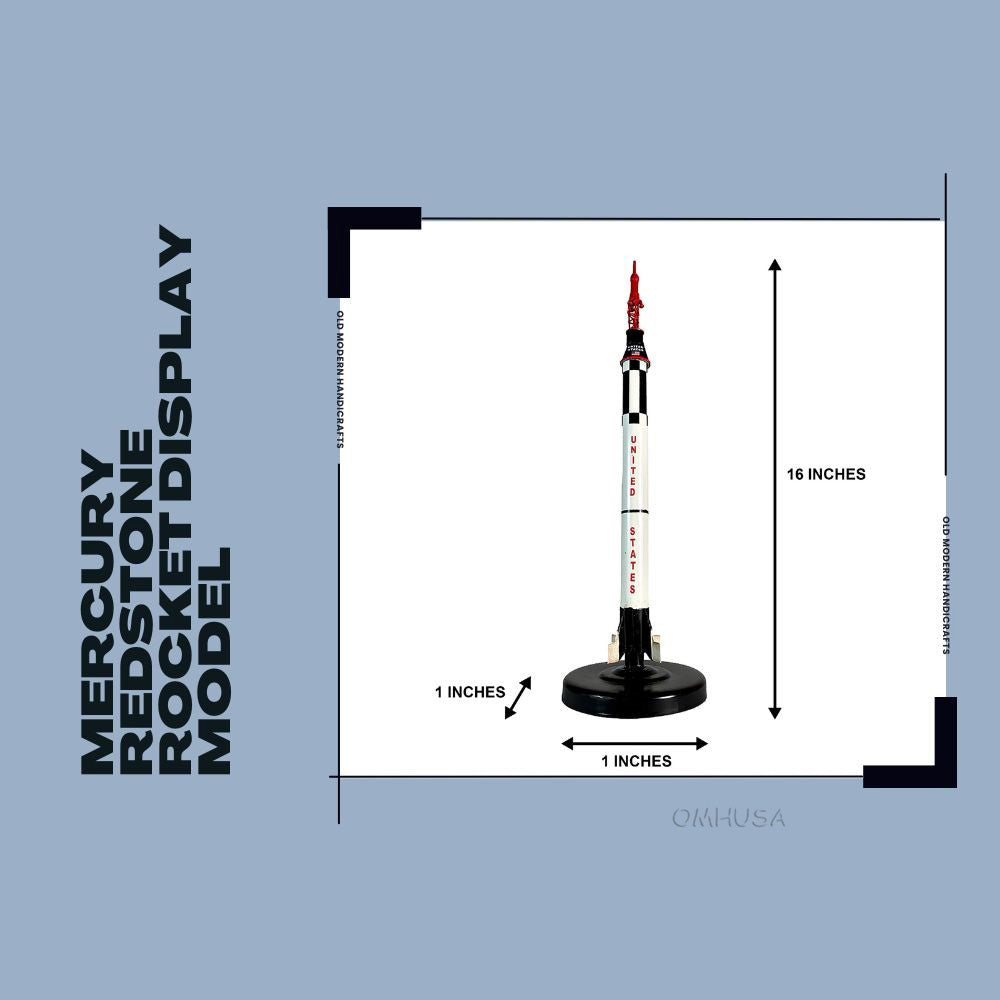 Mercury Redstone Rocket Display Model