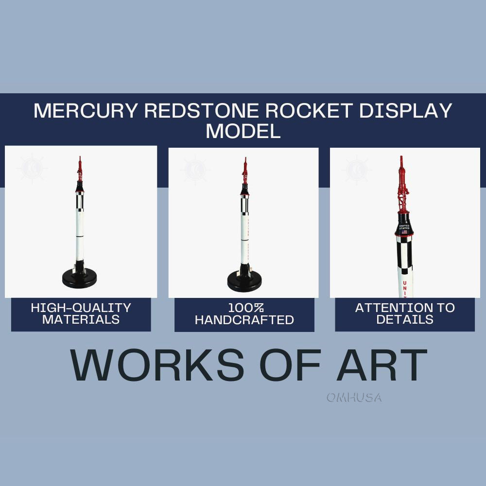 Mercury Redstone Rocket Display Model