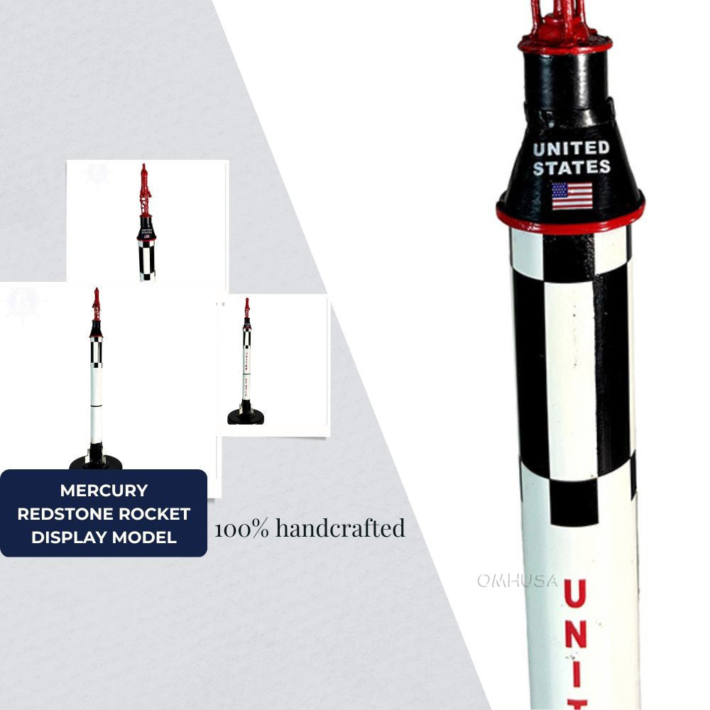 Mercury Redstone Rocket Display Model