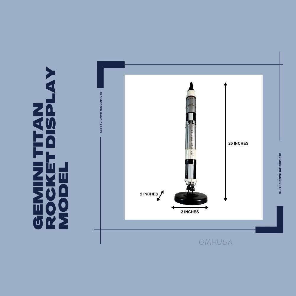 Gemini Titan Rocket Display Model