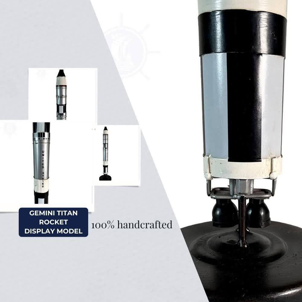 Gemini Titan Rocket Display Model