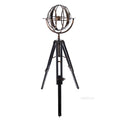 Brass Armillary With Wood Stand