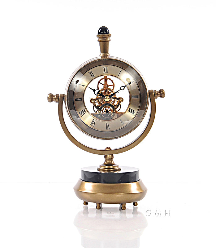 Brass Table Clock