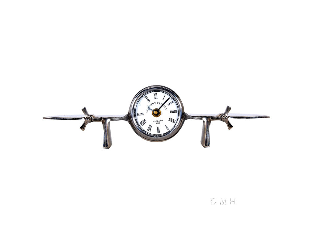 Aeroplane Table Clock