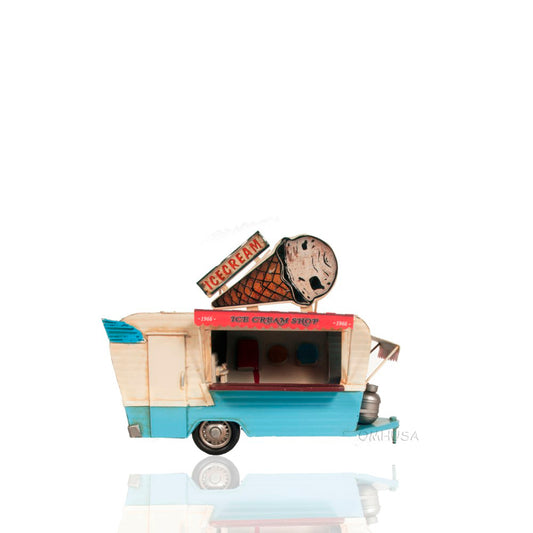 1966 Icecream Trailer Metal Handmade