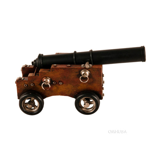 Handmade Warship Cannon Model