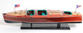 Chris-Craft Triple Cockpit — American Luxury Runabout Model, Painted (32 in / 81 cm, Mirror-Finish Mahogany & Chrome)