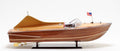 Chris-Craft Cobra — 1955 American Runabout Model (33.5 in / 85 cm, Red Cedar & Mahogany, Gold-Fin Detail)