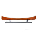 Wooden Canoe Boat Model