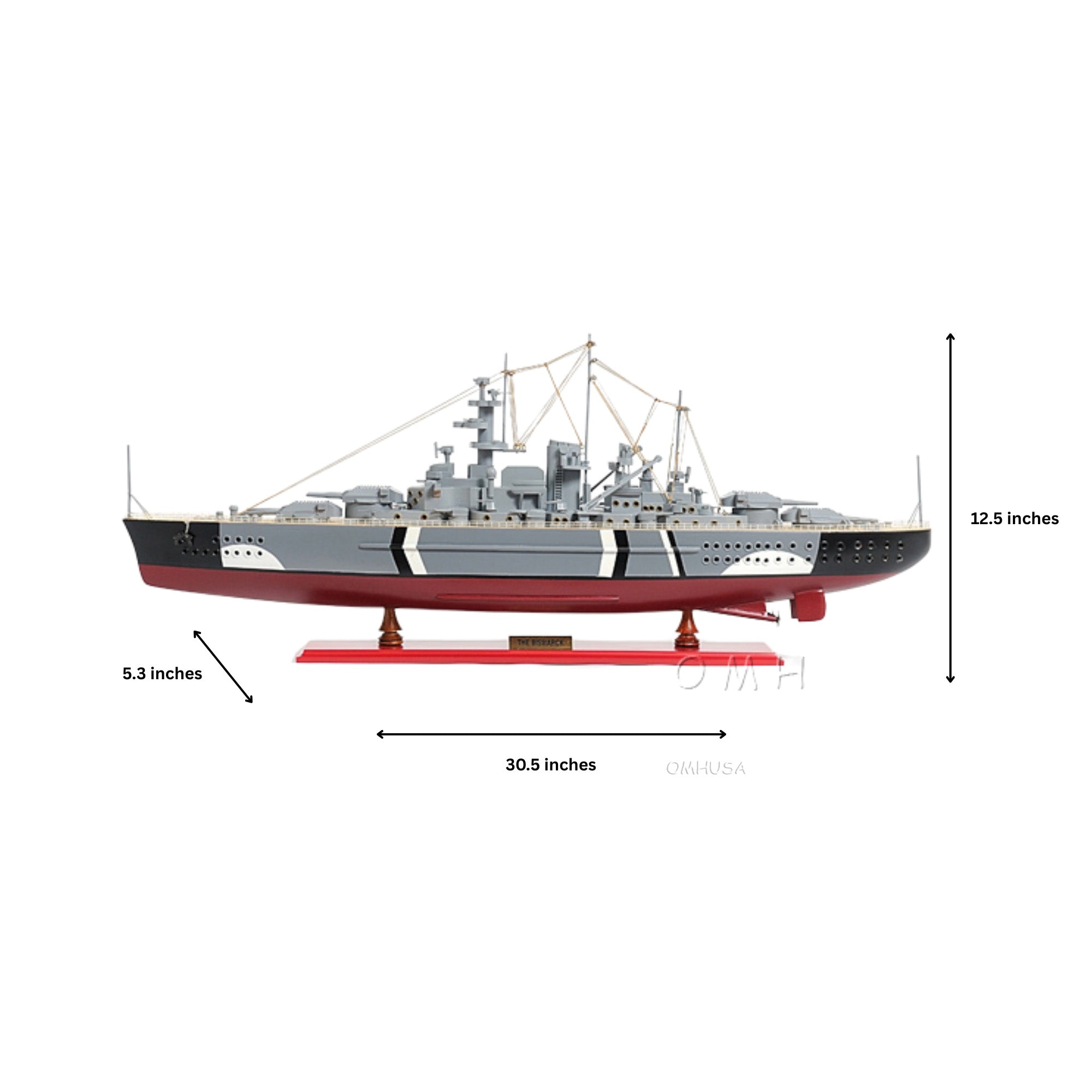 Bismark Ship Model