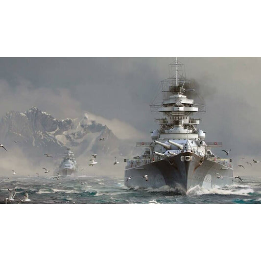 German Battleship Bismarck Medium