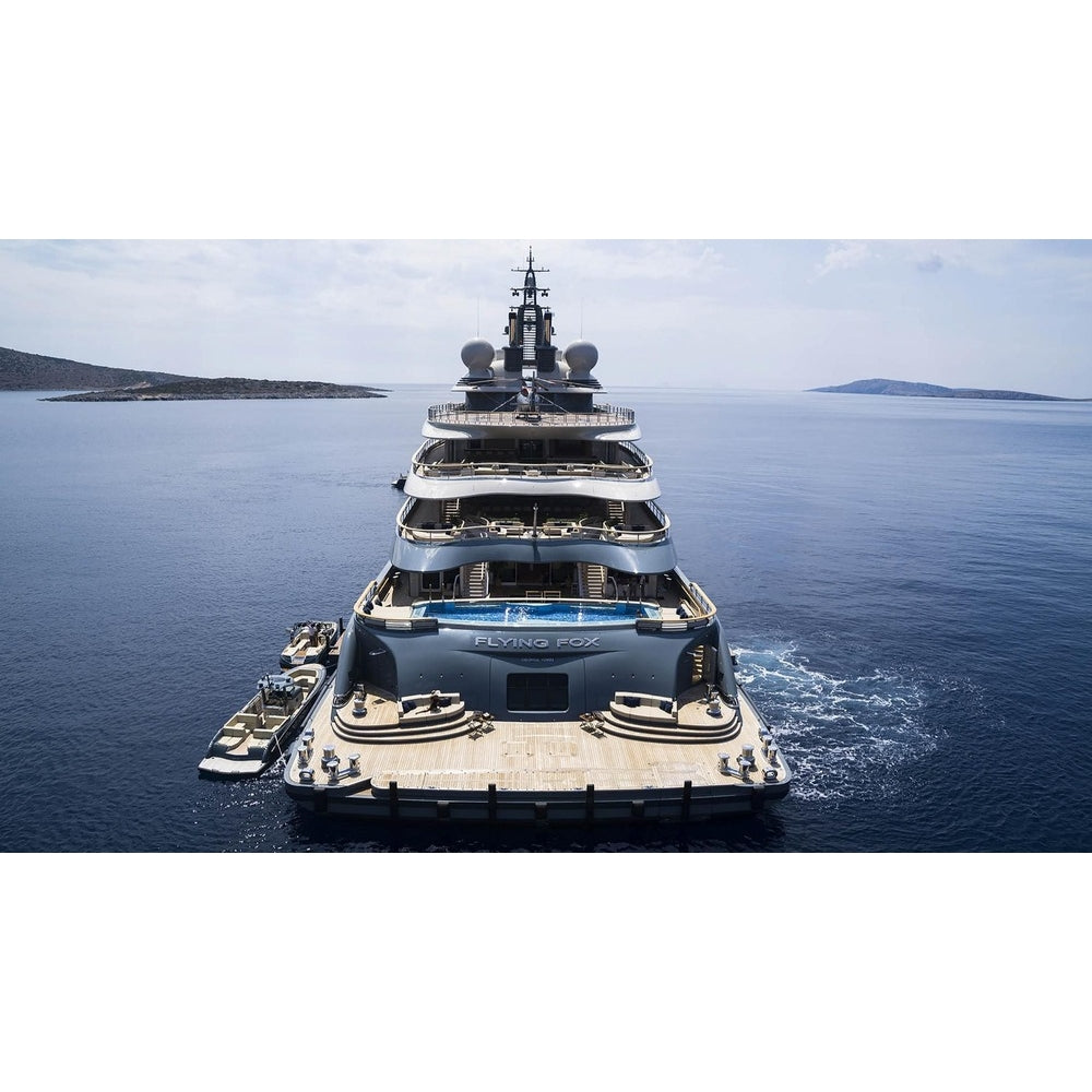 German Lurssen Flying Fox 30 Inches Ship Model