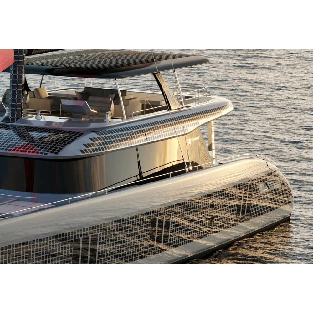 Polish Sunreef 80 Eco (Sunreef Series) 30 Inches Ship Model