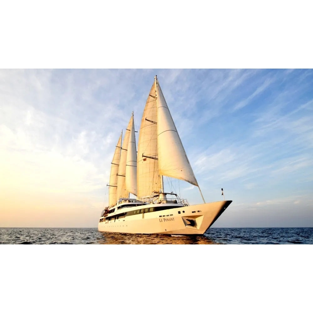 French Le Ponant (Ponant Fleet) 30 Inches Ship Model