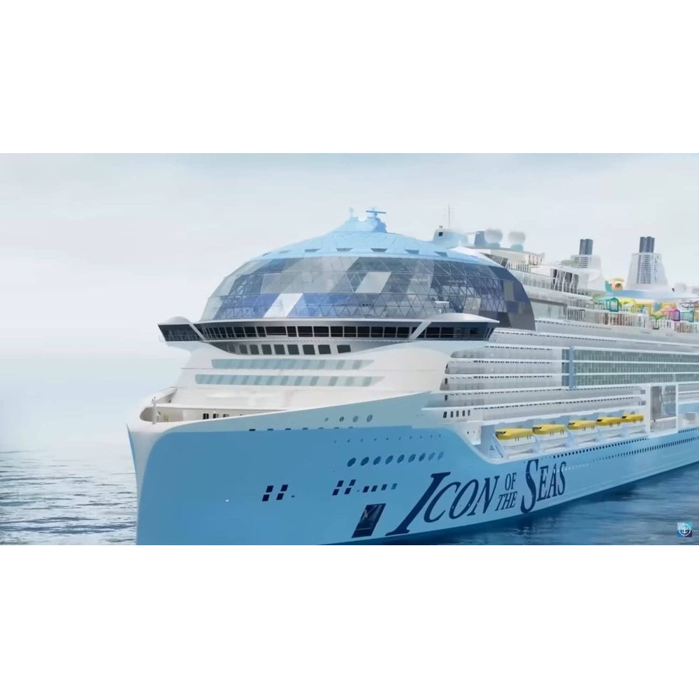 American Icon of the Seas (Icon Class) - Royal Caribbean 30 Inches Ship Model
