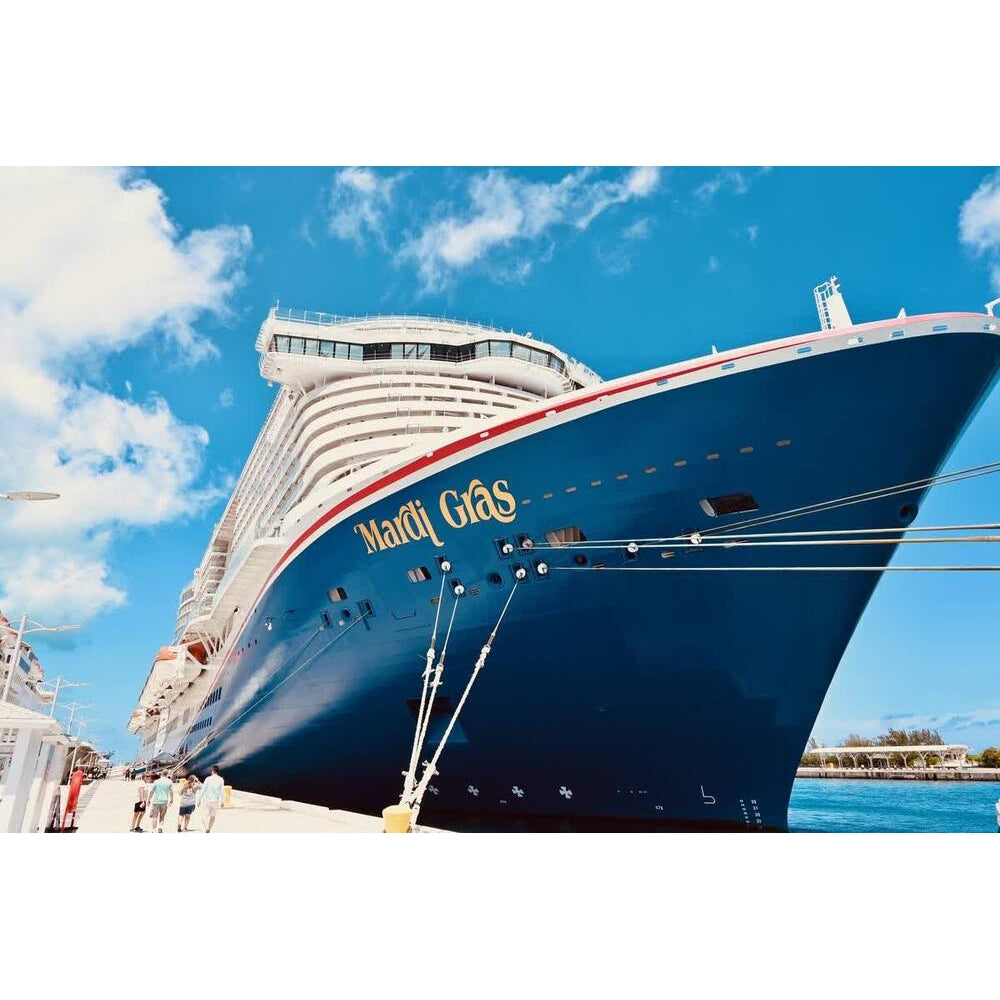 American Carnival Mardi Gras (Excel Class) - Carnival Cruise Line 30 Inches Ship Model