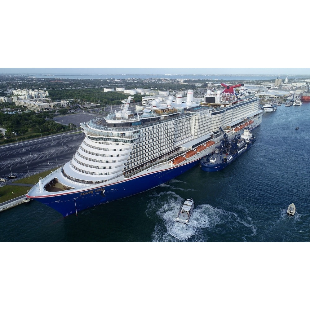 American Carnival Mardi Gras (Excel Class) - Carnival Cruise Line 30 Inches Ship Model