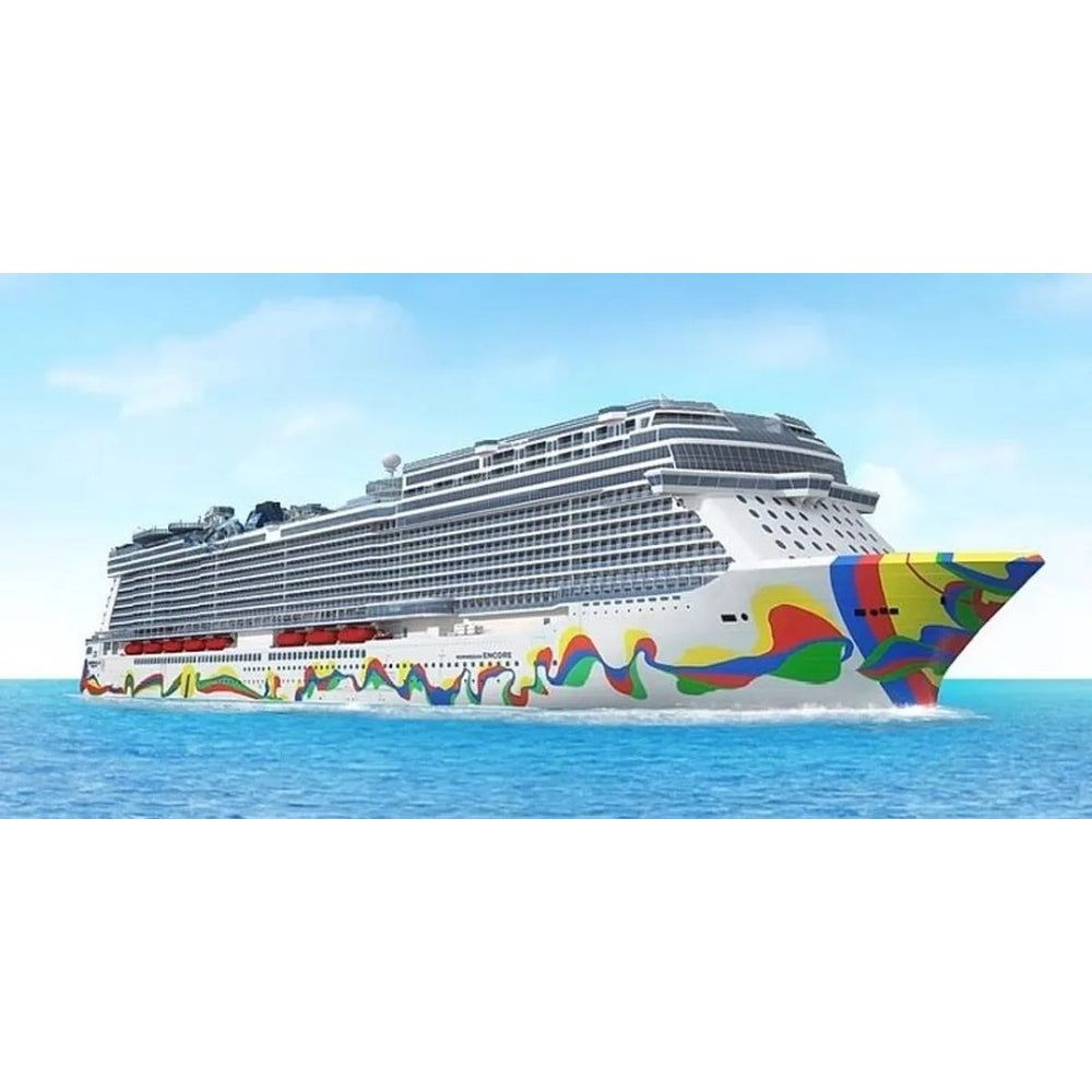 American Norwegian Encore (Breakaway Plus Class) - Norwegian Cruise Line 30 Inches Ship Model