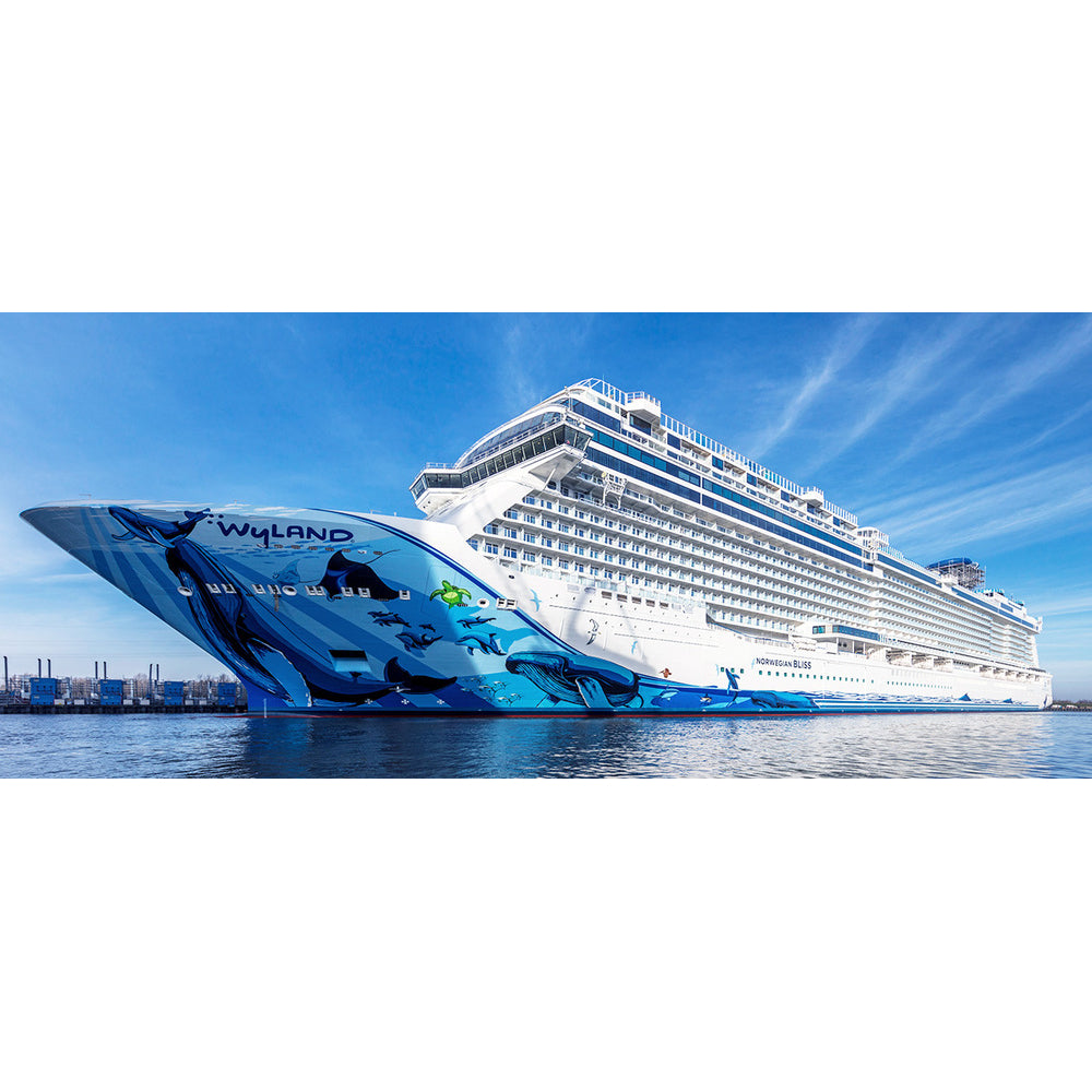 American Norwegian Bliss (Breakaway Plus Class) - Norwegian Cruise Line 30 Inches Ship Model