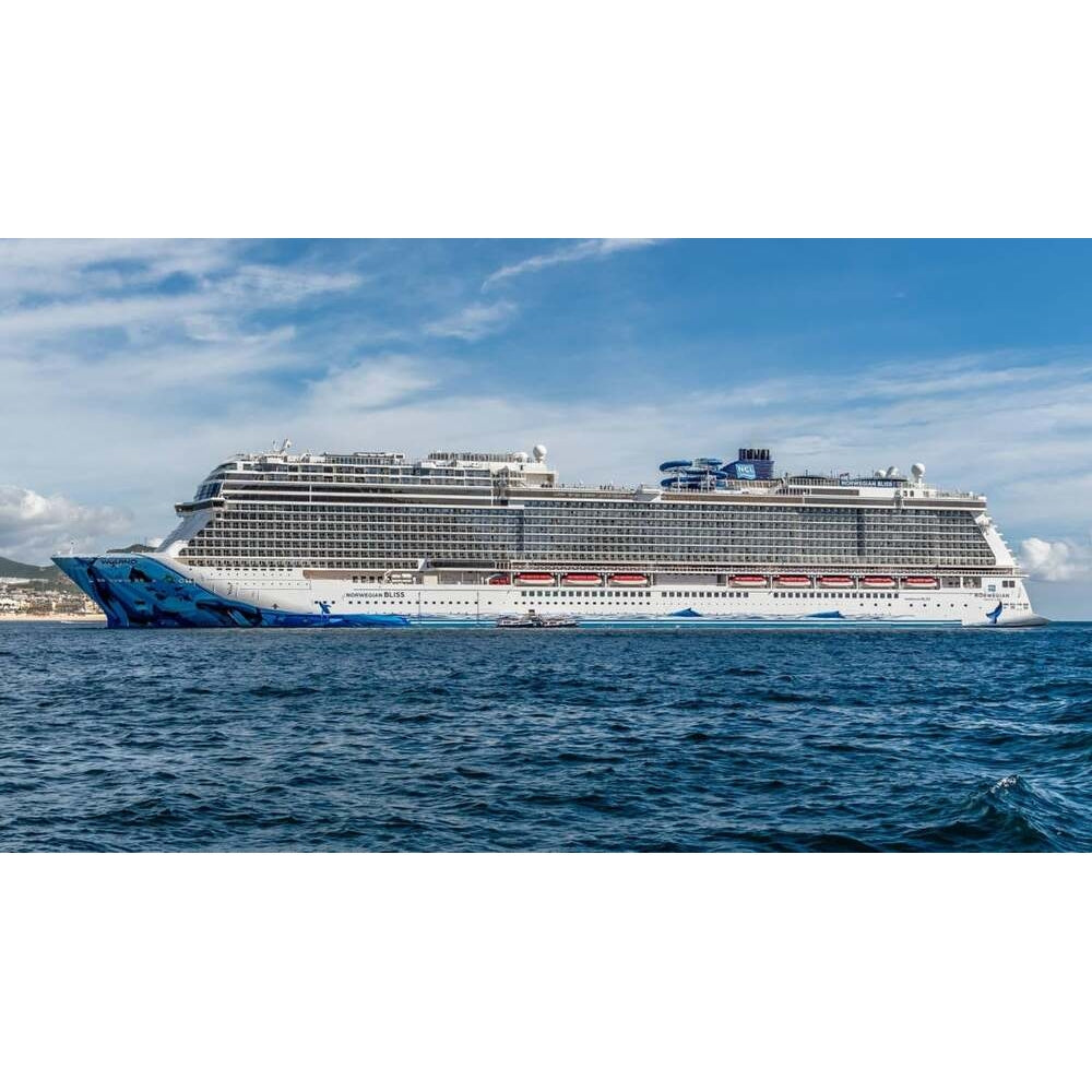 American Norwegian Bliss (Breakaway Plus Class) - Norwegian Cruise Line 30 Inches Ship Model