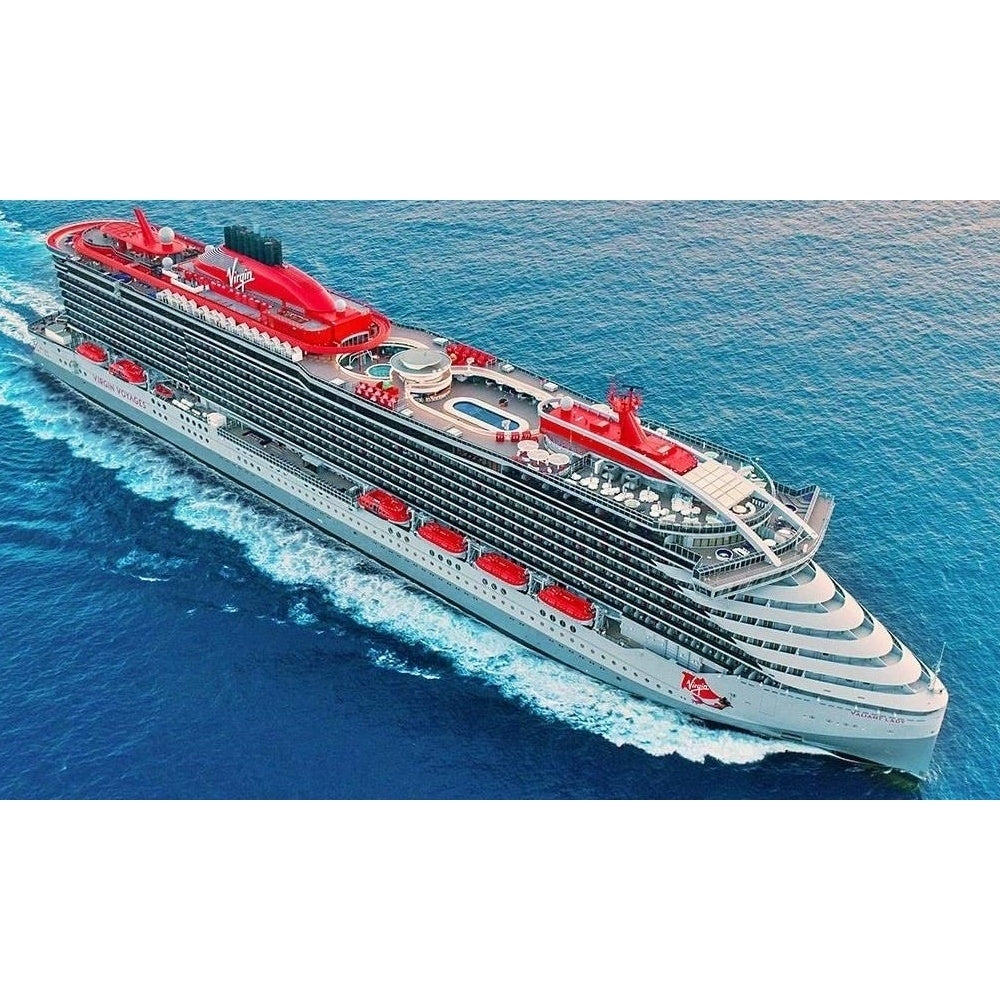 British Scarlet Lady Cruise Ship 30 Inches Model