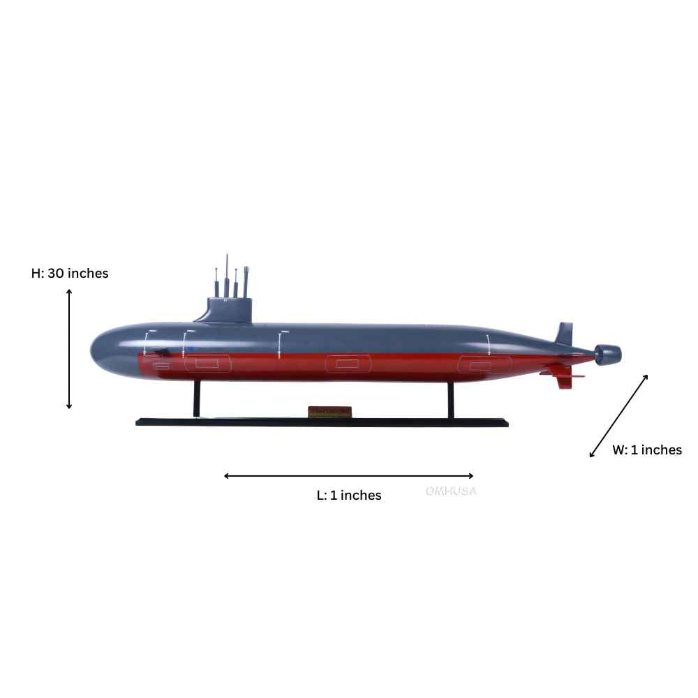 USS Seawolf Submarine (SSN-21) 30 Inches Model
