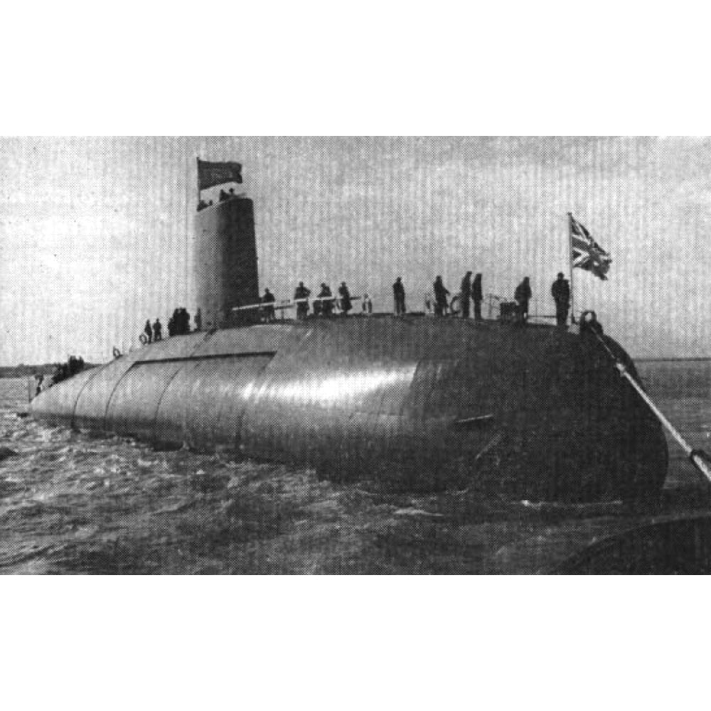 HMS Dreadnought (S101) Nuclear-power Submarine 30 Inches Model