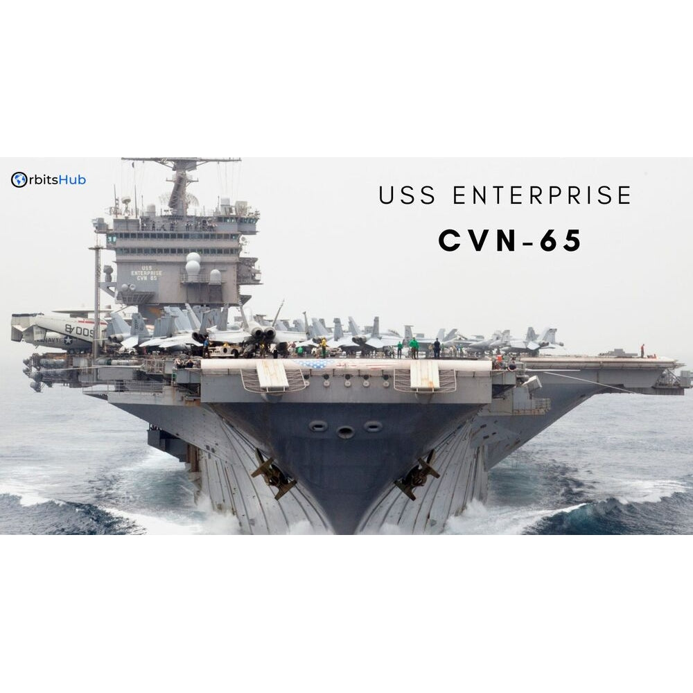 USS Enterprise Aircraft Carrier (CVN-65) 30 Inches Model