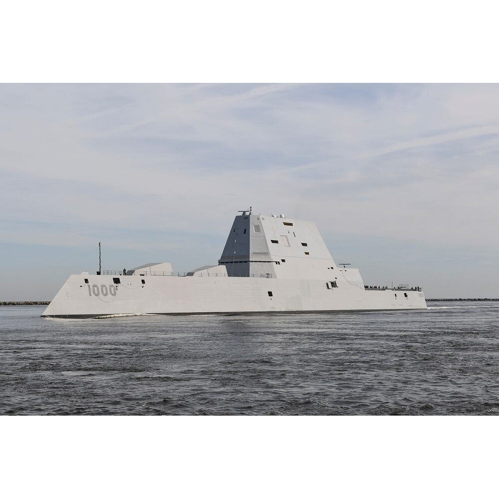 USS Zumwalt Destroyer (DDG-1000) 30 Inches Model