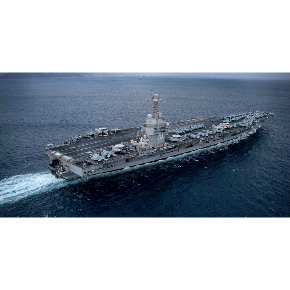 USS Gerald R. Ford Aircraft Carrier (CVN-78) 30 Inches Model