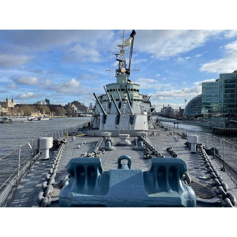 HMS Belfast (C35) Town-Class Light Cruiser 30 Inches Model