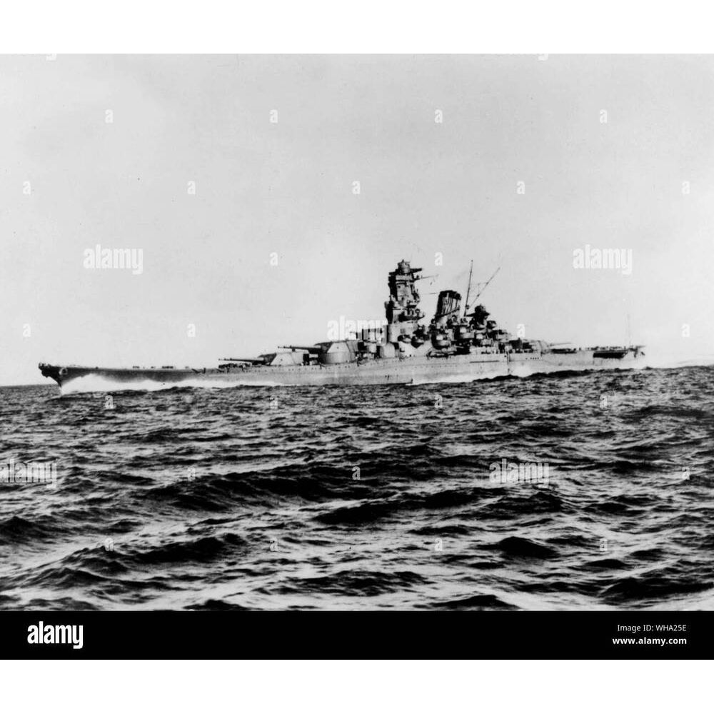 Japanese Yamato Battleship (1941) 30 Inches Model