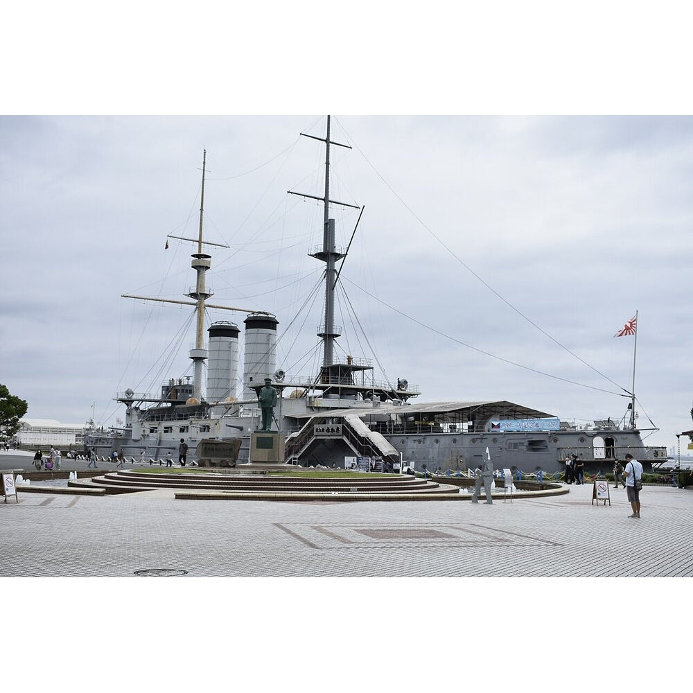 Japanese Mikasa Battleship (Launched 1900) 30 Inches Ship Model