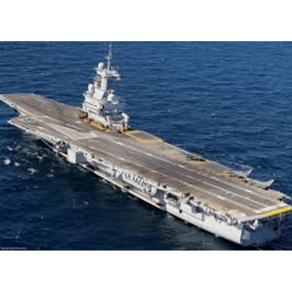 French Charles de Gaulle (R91) 30 Inches Aircraft Carrier Model